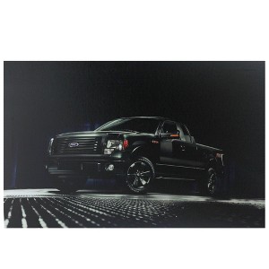 Northlight Black Ford F150 FX2 Sport LED Lighted Canvas Wall Art - 23.5" x 15.5" - 1 of 3