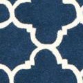 dark blue/ivory