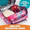 Bentology Insulated Lunch Box With Snack Pocket and Water Bottle Holder - Boys Girls and Kid's Lunchbox Tote Keeps Food Hotter or Colder Longer - 2 of 3