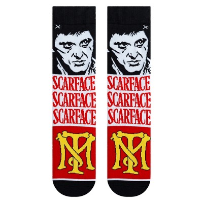 Odd Sox, Scarface Mash Up, Funny Novelty Socks, Large