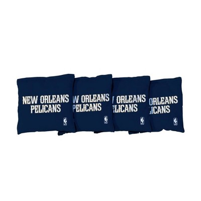 NBA New Orleans Pelicans Corn-Filled Cornhole Bags - Navy Blue