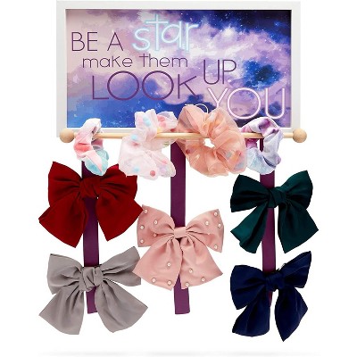 Hair bow and clip holder  Hair accessories storage, Hair helpers