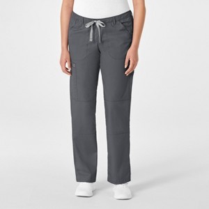 Wink WonderWORK Women's Straight Leg Cargo Scrub Pant - 1 of 4