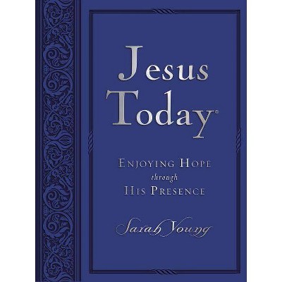 Jesus Today - by  Sarah Young (Leather Bound)