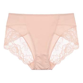 Agnes Orinda Women's Plus Size Satin Soft Mid-rise Ruffle Hipster Thong  Lingerie Underwear 3 Packs : Target