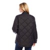Women's Faux Fur Quilted Jacket - Karen Kane - 3 of 3