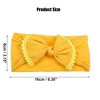 Unique Bargains Cotton Bow Headband Fashion Cute Hair Band for Child 6.3 Inch - 4 of 4