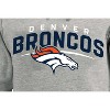 NFL Denver Broncos Men's Big & Tall Long Sleeve Core Fleece Hooded Sweatshirt - 3 of 3