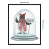 Amanti Art 23"x28" Christmas Penguin Snow Globe by Fab Funky Framed Canvas Wall Art Print - 4 of 4
