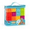 Molto Play & Sense Funny Blocks – 12 Soft Sensory Building Blocks for Babies & Toddlers – Easy-to-Grip - 3 of 4