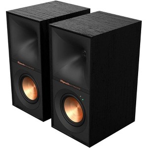 Klipsch Reference R-40PM 2-Way Active Wireless Bookshelf Speakers (Black, Pair) - 1 of 4