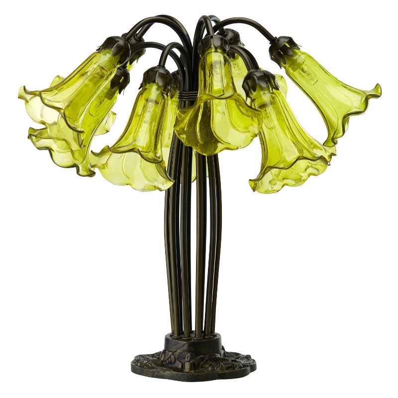 21&#34; Lily Table Lamp Green - River of Goods, 1 of 16