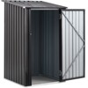 NicBex 3x3 Ft Metal Outdoor Storage Shed with Single Lockable Door for Garden,Patio,Backyard,Black - 2 of 4