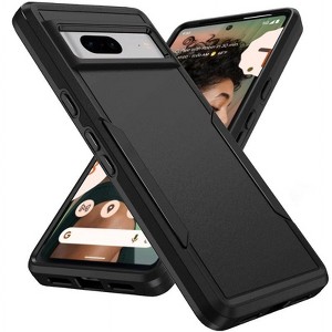 Entronix Case Compatible with Pixel 7 - Soft-Touch Dual-Layer Sleek Cover - 1 of 4