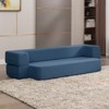 Mjkone Convertible Folding Sleeper Sofa Bed,futon Sofa Bed Memory Foam Mattress - 3 of 4