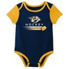 NHL Nashville Predators Boys' 3pk Bodysuit - image 4 of 4