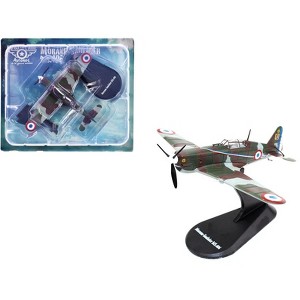 Morane-Saulnier MS.406 Fighter Aircraft Armee de l'Air "Planes of World War II" Series 1/72 Diecast Model Airplane by Luppa - 1 of 3
