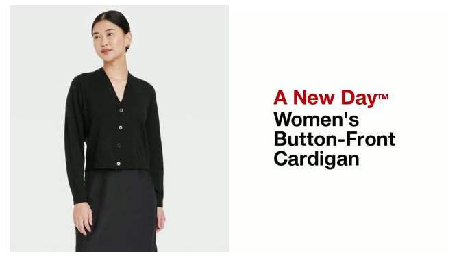 Women's Button-Front Cardigan - A New Day™, 2 of 8, play video