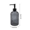 Unique Bargains Elegant Soap Pump Dispenser for Bathroom 13.52oz - 4 of 4