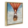 Stupell Industries Sloth in Hot Air Balloon, 18" x 18" - 3 of 4