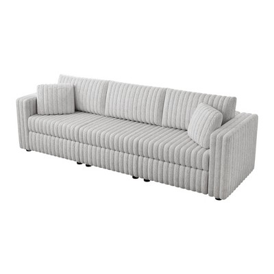 NicBex 106.3 Inch Modern 2-Seater Sofa with 2 Pillows for Living Room,Apartment,Office