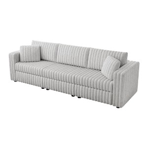 NicBex 106.3 Inch Modern 2-Seater Sofa with 2 Pillows for Living Room,Apartment,Office - 1 of 4