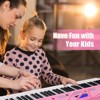 Infans 61-Key Electric Piano Portable Digital Keyboard w/Lighted Key Music Stand - 4 of 4
