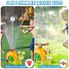 iMountek"2-in-1 Snail Water Sprinkler Baseball Toy with 360° Rotating Spray for Kids, Backyard Fun"Multi-Color - 4 of 4