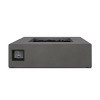 Caraga Low Square Propane Fire Table Carbon - Jensen Co.: Weather-Resistant, No Assembly, 60K BTU - 4 of 4