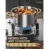 MICHELANGELO Stainless Steel Pots - Induction Pot with Lid, 18/10 Stainless Steel Stock Pot, Non Toxic Cooking Pot, Oven & Dishwasher Safe - 4 of 4