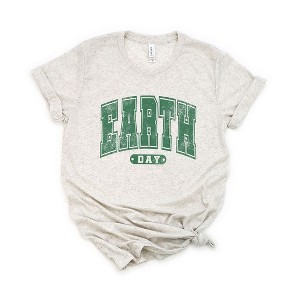 Simply Sage Market Women's Earth Day Varsity Short Sleeve Graphic Tee - 1 of 2