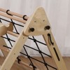 3 Piece Toddler Wooden Indoor Climbing Playset for Climbing & Sliding - 4 of 4