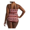 Women's Plus Size Lola Zip Front One Piece Swimsuit - Always for Me - 2 of 4