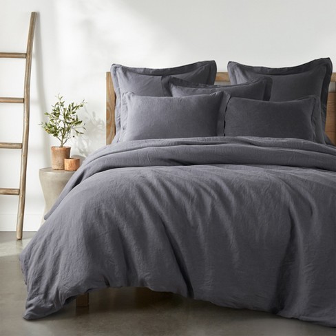 Levtex Home Washed Linen Duvet Cover - Linen