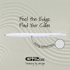 Pilot 5pk G2 Edge Black & White Barrels Gel Pens Fine Point 0.7mm Black Ink - 4 of 4