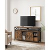 VASAGLE TV Stand for 65 Inch TV, Entertainment Center, TV Table and Console, TV Cabinet with Adjustable Shelves, Rustic Brown and Black - 3 of 4
