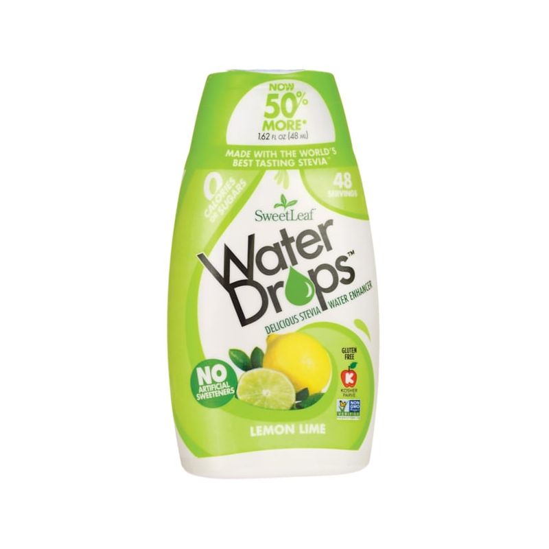 Wisdom Natural SweetLeaf Water Drops Stevia Water Enhancer - Lemon Lime, 1 of 2