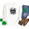 Simply Sage Market Women's Graphic Sweatshirt Kiss Me I'm Irish Lips - 3 of 3