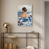 Art Remedy Great Wave Dress Fashion and Glam Wall Art Framed - 2 of 4