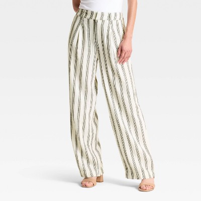 Women's Linen Essential Trouser - A New Day™