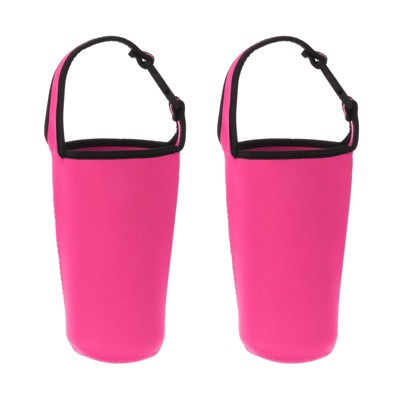 Unique Bargains Reusable Neoprene Insulated Waterproof Tumbler Carrier Holders 2 Pcs