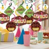 Big Dot of Happiness Tiki Luau - Tropical Hawaiian Summer Party Hanging Decor - Party Decoration Swirls - Set of 40 - 2 of 4