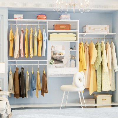 Aheaplus Closet System Closet Organizer, Wood Closet Ghana