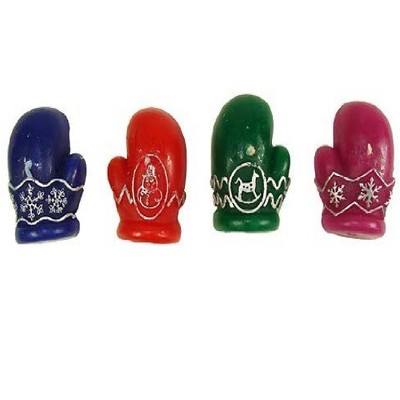 Northlight 288ct Mittens Floating Christmas Candle Set 2.5" - Vibrantly Colored