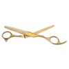 Unique Bargains Portable Thinning Scissors for Long Short Thick Hard Soft Hair for Men Women 6.69 Inch Length - 4 of 4