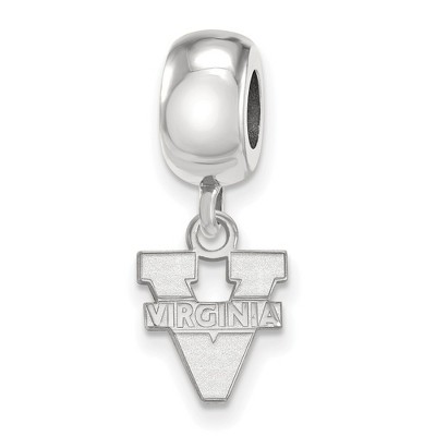 Black Bow Jewelry Sterling Silver Virginia Wahoos NCAA Bead Charm