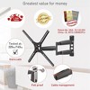 Barkan 13" - 65" Long TV Wall Mount. Full Motion - Extension, Swivel & Tilt - 3 of 4