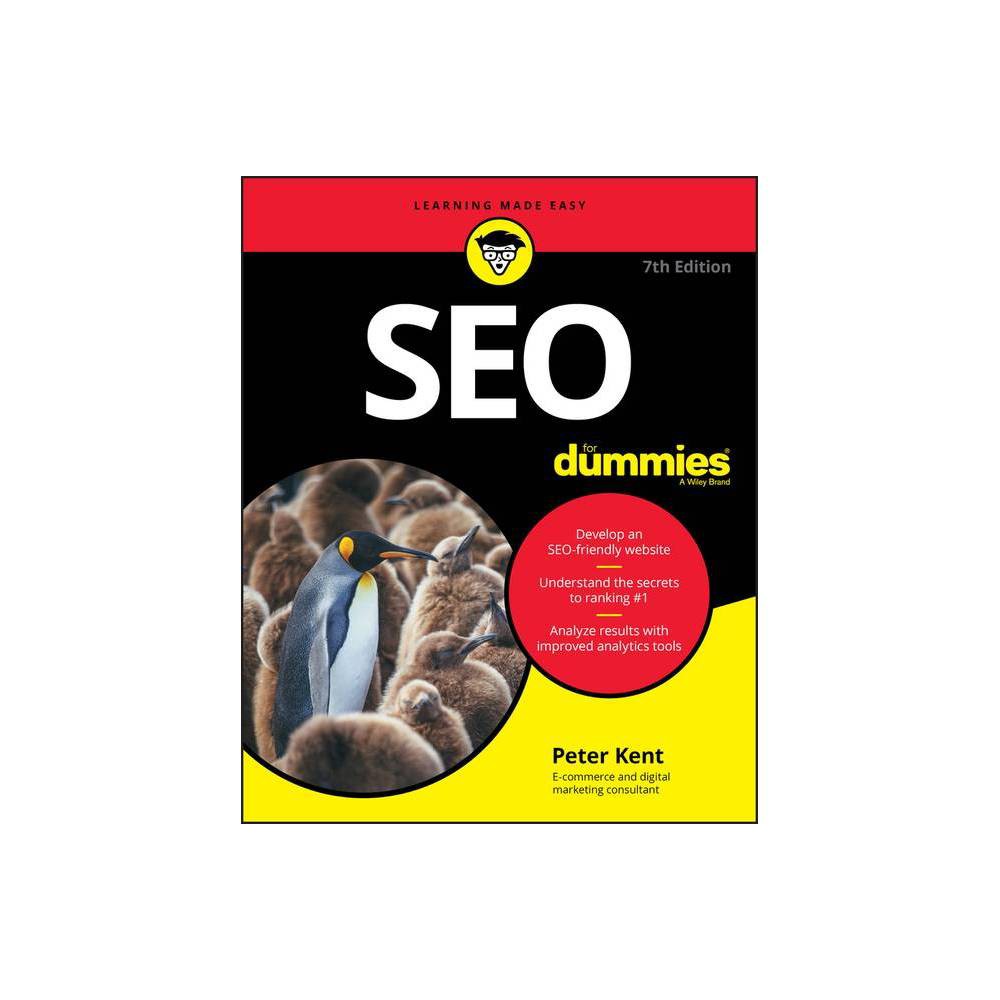SEO for Dummies - 7th Edition by Peter Kent (Paperback)