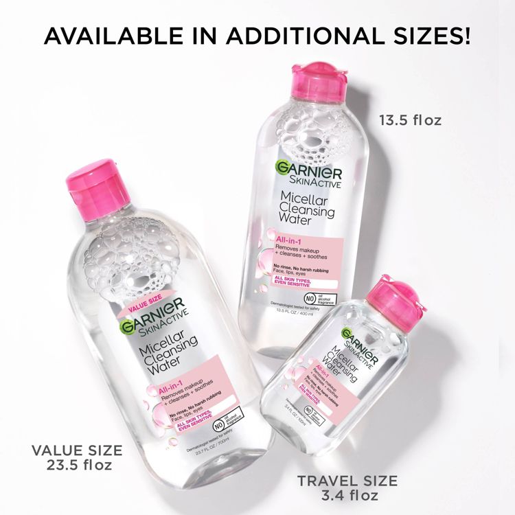 Garnier Micellar Water Hydrating Facial Cleanser & Makeup Remover - Basic Cleansing, 6 of 8