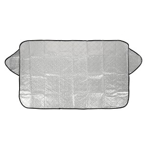 Unique Bargains Thicken 4-Layer Sun Reflector Car Windshield Snow Ice Cover Extra Large - 1 of 4